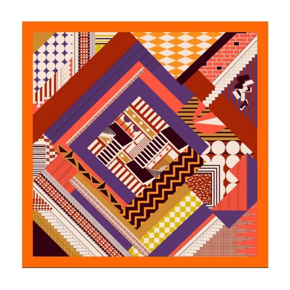 Baoshidi 100% Silk Scarf NWOT - Picture 2 of 7